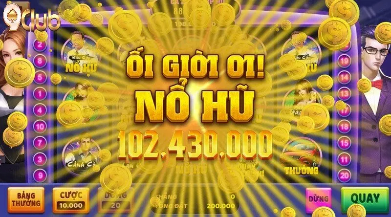 Giới Thiệu Tổng Quan Về Slot Game Nổ Hũ 9Club