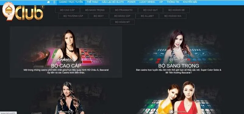 Trang Chủ Trải Nghiệm Giải Trí Đỉnh Cao Với VIP 9Club